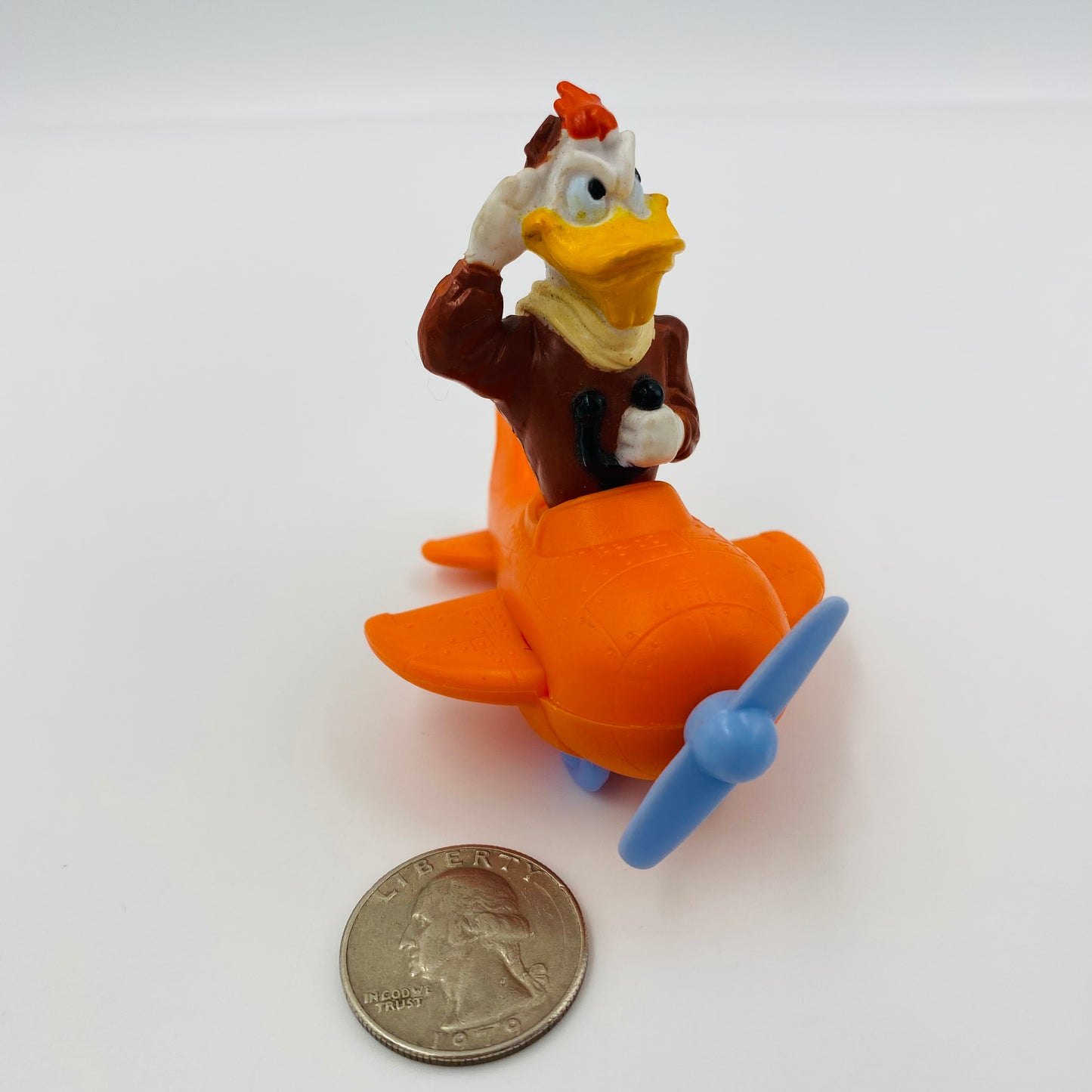 DuckTales Launchpad McQuack in Airplane  McDonald's Happy Meal toy (1988) loose