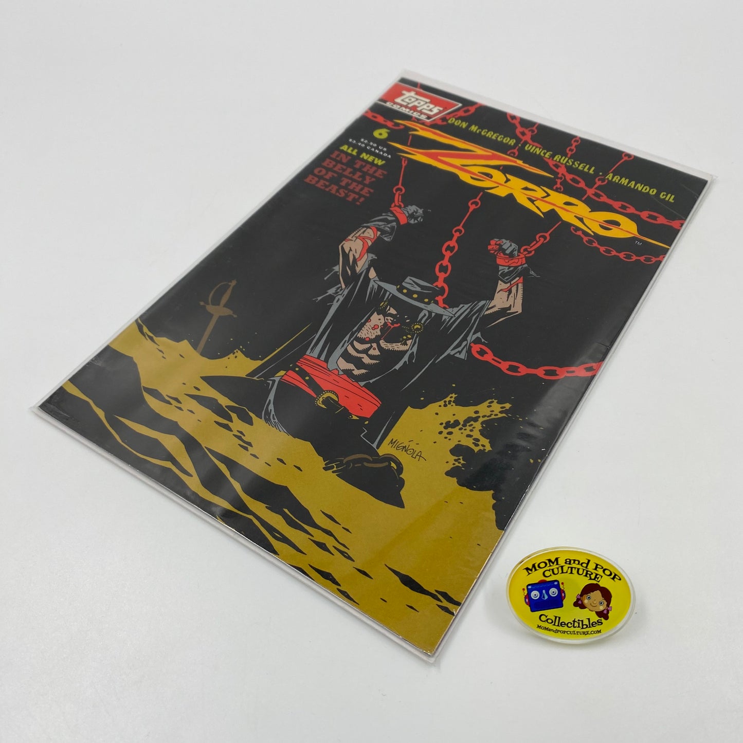 Zorro #6 (1994) Topps (FN)