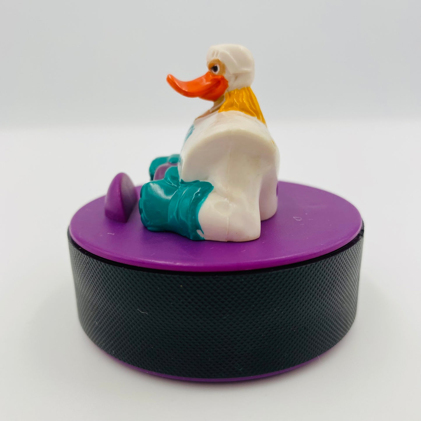 Mighty Ducks the Animated Series Nosedive McDonald's Happy Meal mobile toy puck (1997) loose