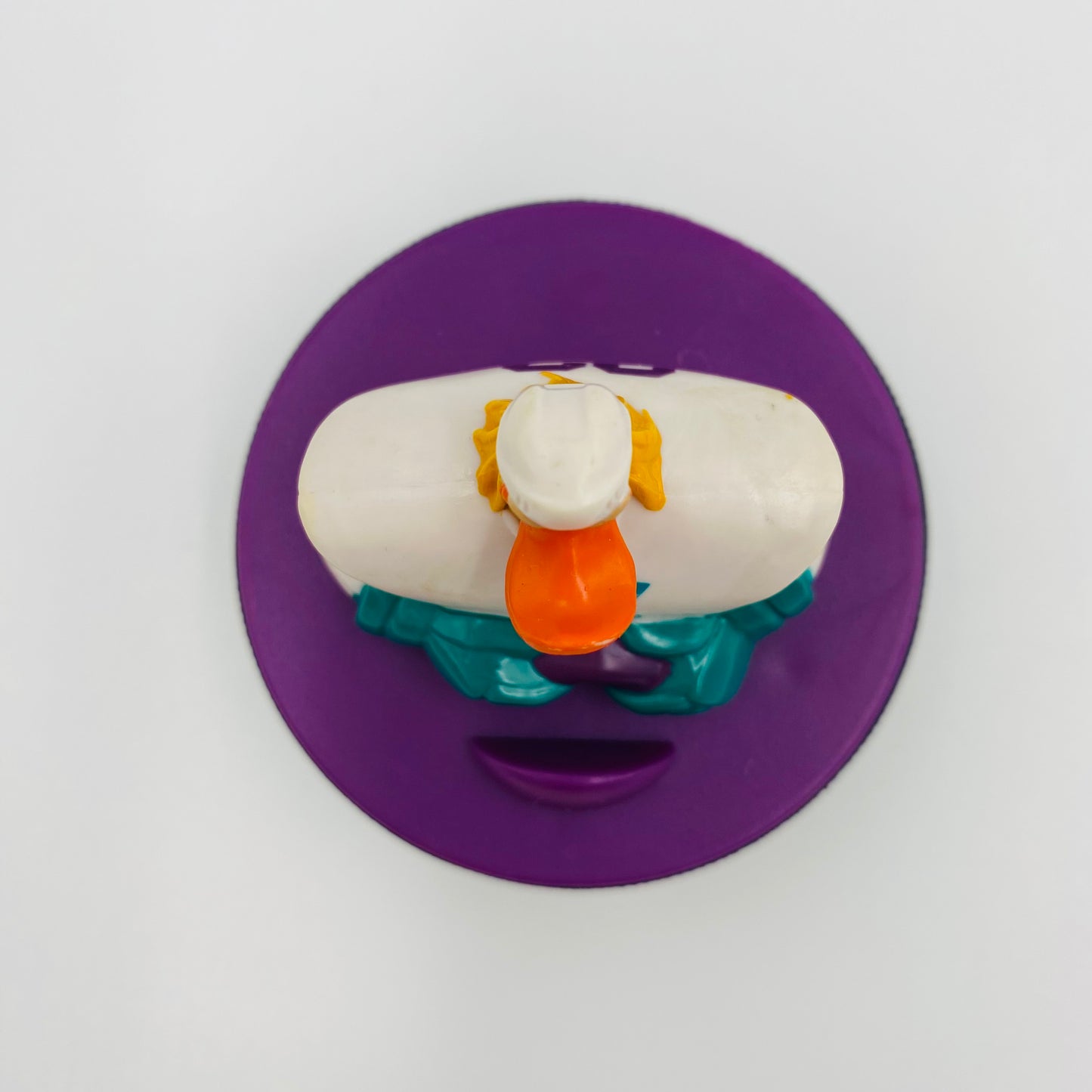 Mighty Ducks the Animated Series Nosedive McDonald's Happy Meal mobile toy puck (1997) loose
