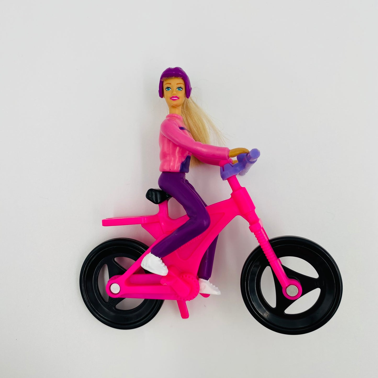 Barbie Bicycling Barbie McDonald's Happy Meal toy figurine (2000) loose