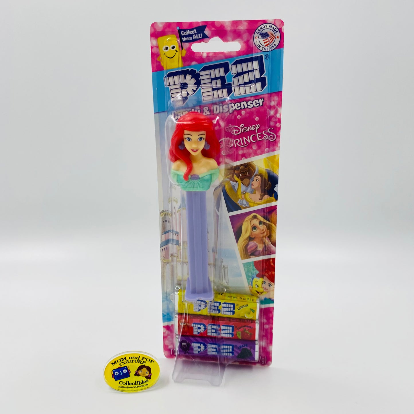 Disney Princess Little Mermaid Ariel PEZ dispenser (2014) carded 7.5 China