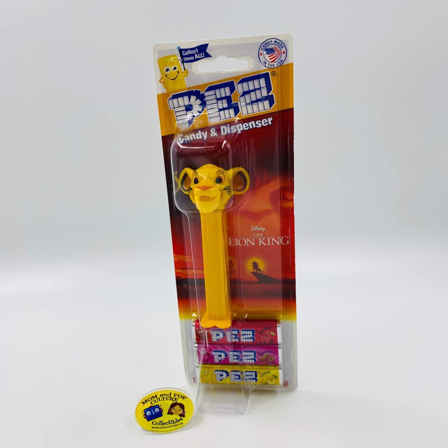 Lion King Simba PEZ dispenser (2019) carded 7.5 Hungary