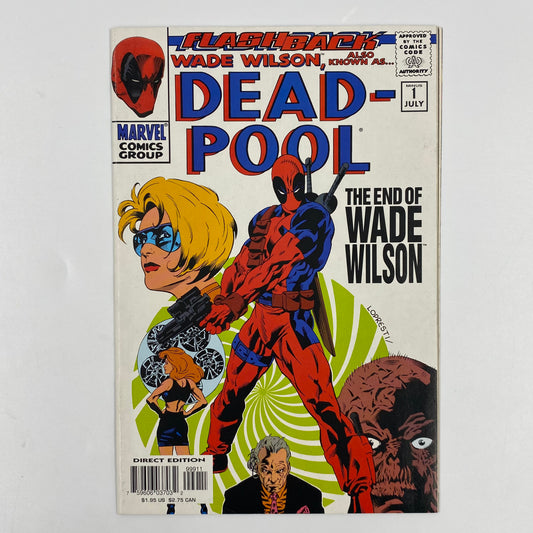 Deadpool #-1 "MINUS ONE" (1997) Marvel