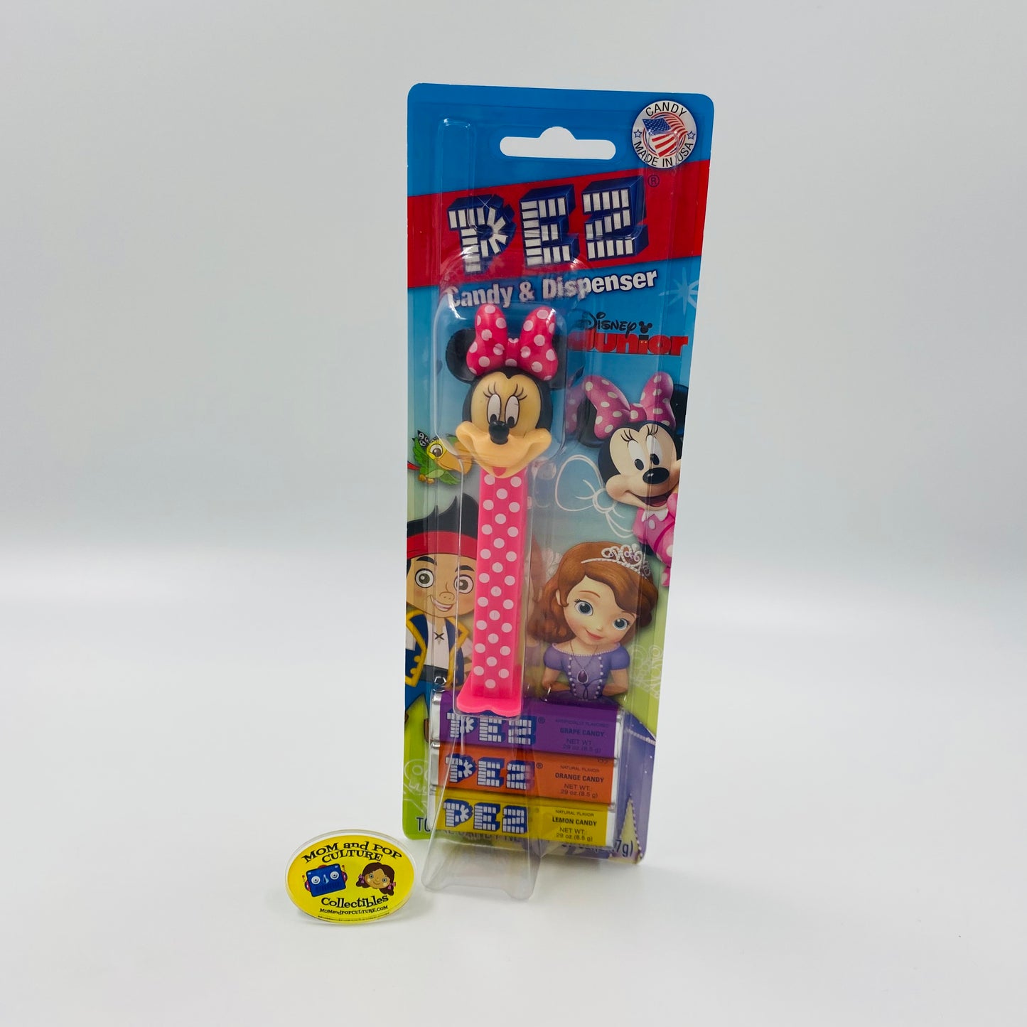 Disney Junior Minnie's Bow-Toons Minnie Mouse (Bow-tique) PEZ dispenser (2014) carded 7.5 China