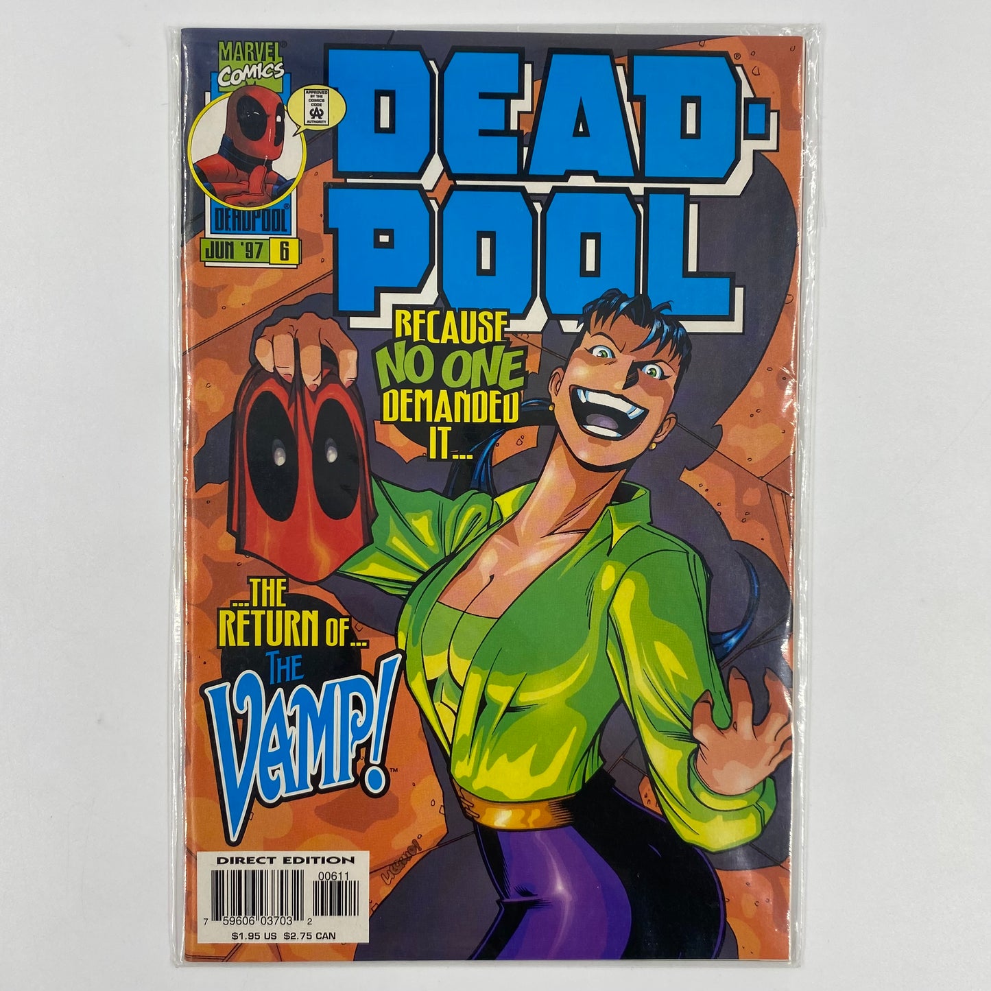 Deadpool #6 (1997) Marvel