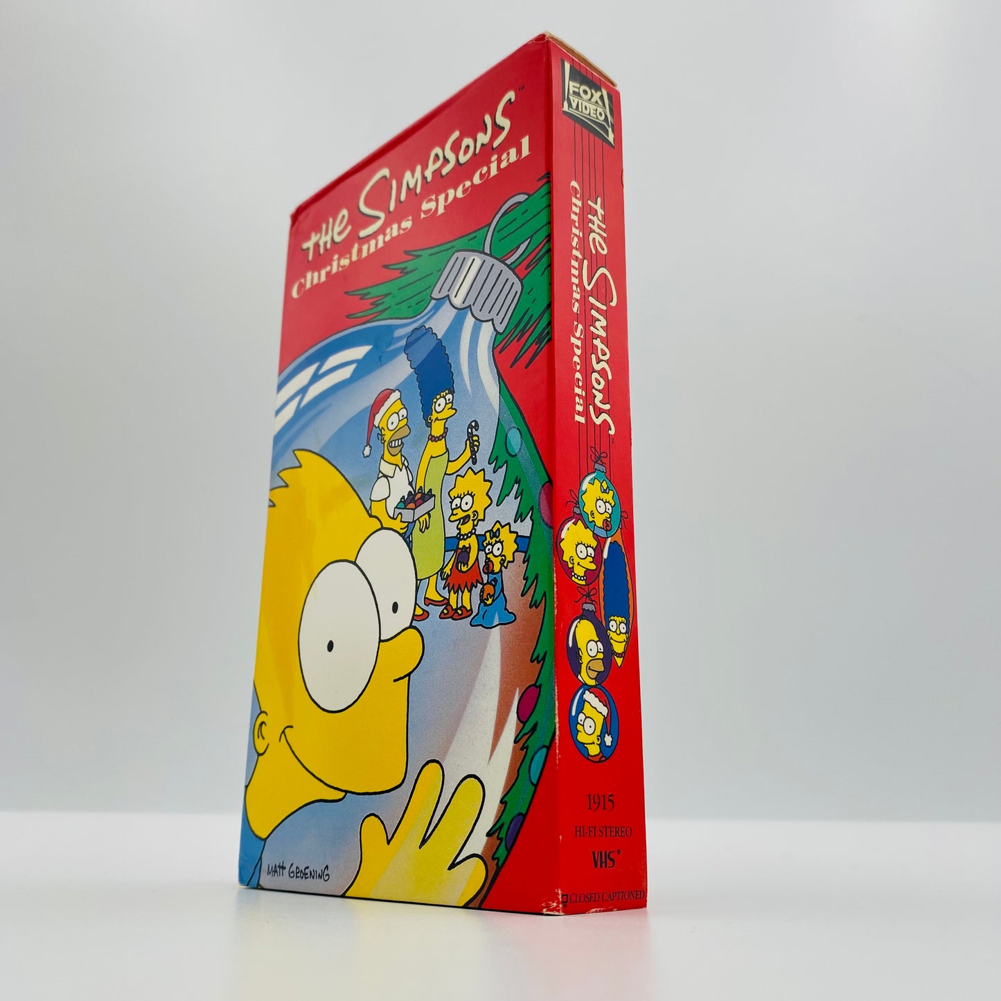 The Simpsons Christmas Special VHS tape (1991) Fox Video