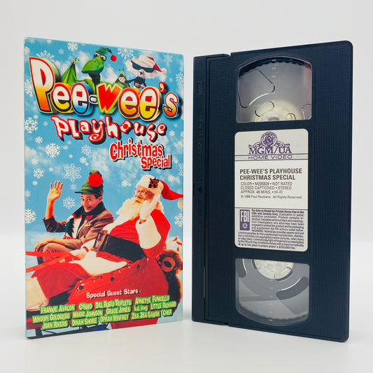 Pee-Wee’s Playhouse Christmas Special VHS tape (1996) MGM/UA Home Video