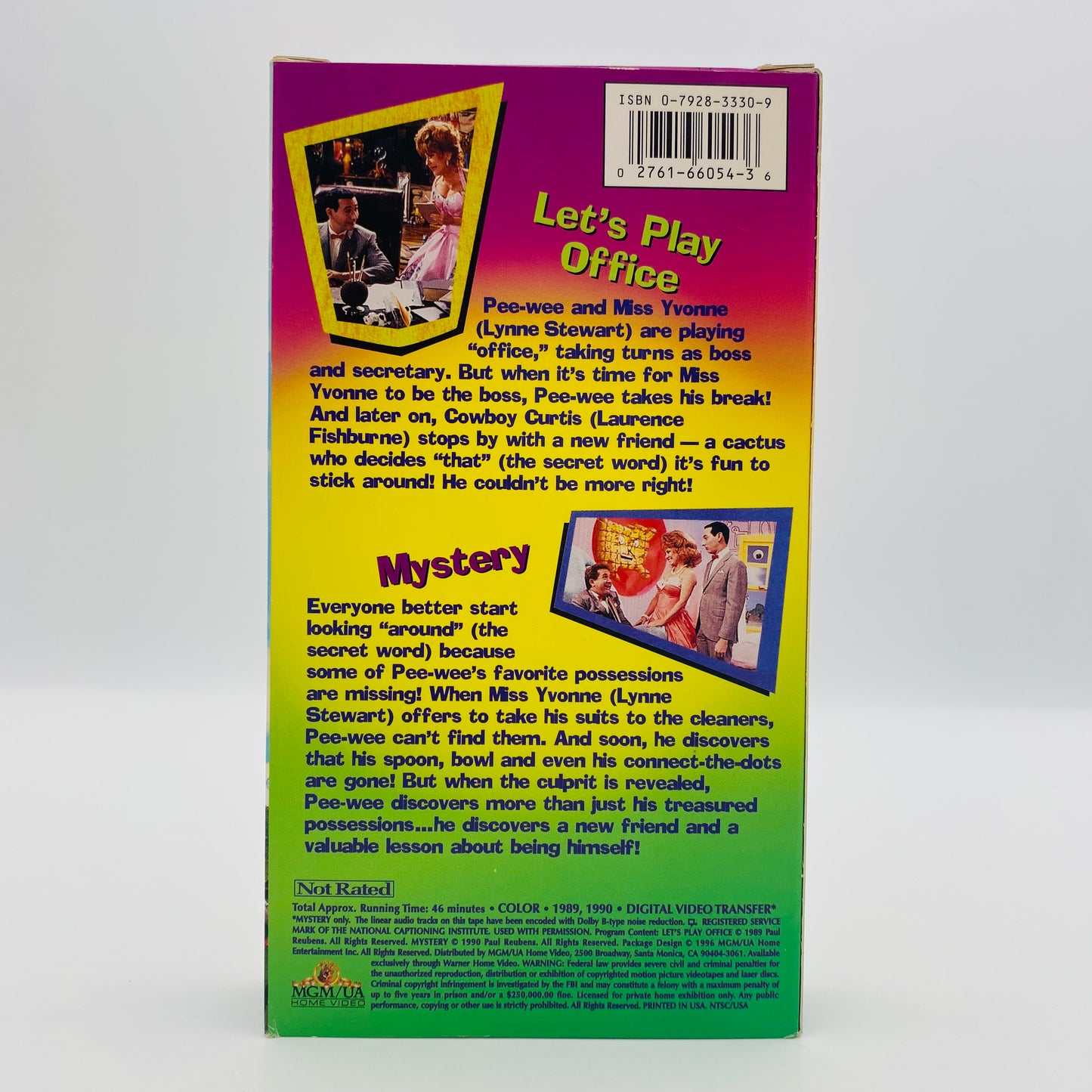 Pee-Wee’s Playhouse volume 10 VHS tape (1996) MGM/UA Home Video