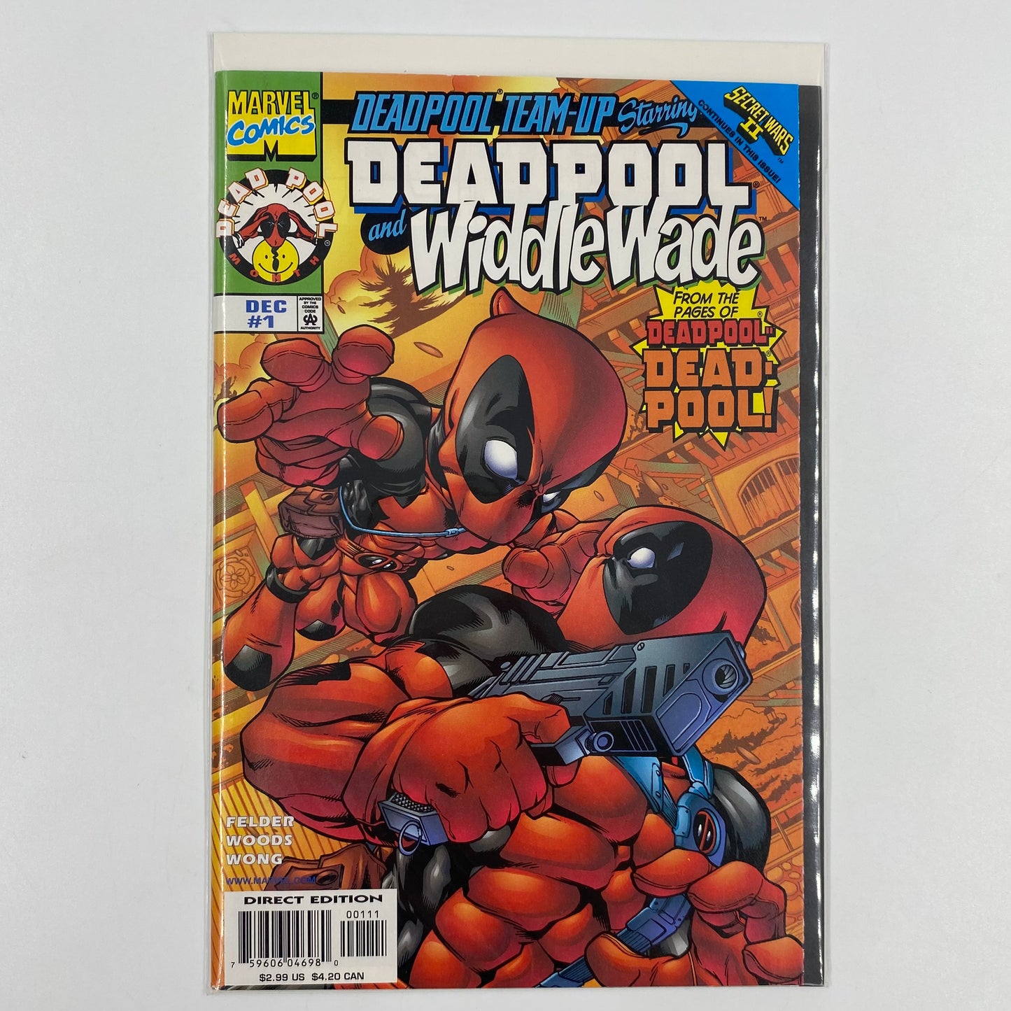 Deadpool Team-Up Starring Deadpool and Widdle Wade #1 (1998) Marvel