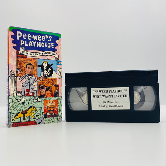 Pee-Wee’s Playhouse volume 15 Why Wasn’t I Invited VHS tape (1990) Hi-Tops Video