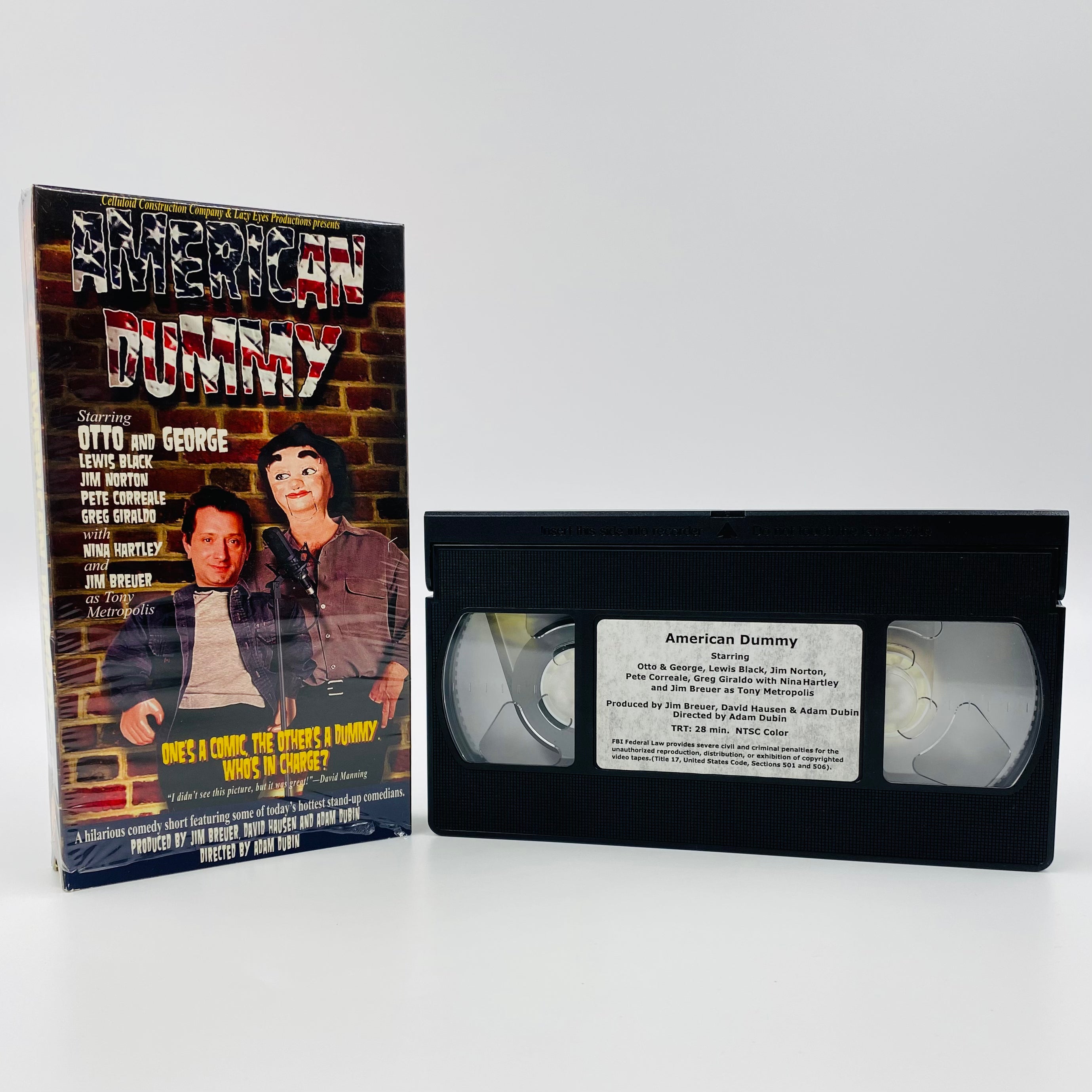 American Dummy VHS tape (2002) – Mom and Pop Culture Collectibles