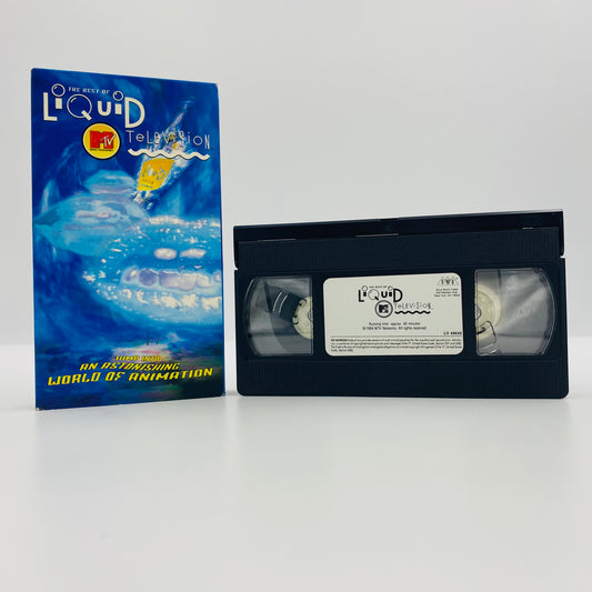 The Best of Liquid Television VHS tape (1994) Sony Music Video