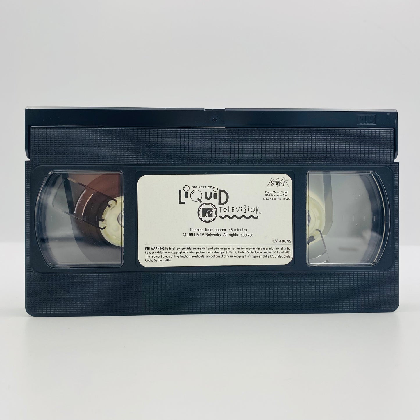 The Best of Liquid Television VHS tape (1994) Sony Music Video