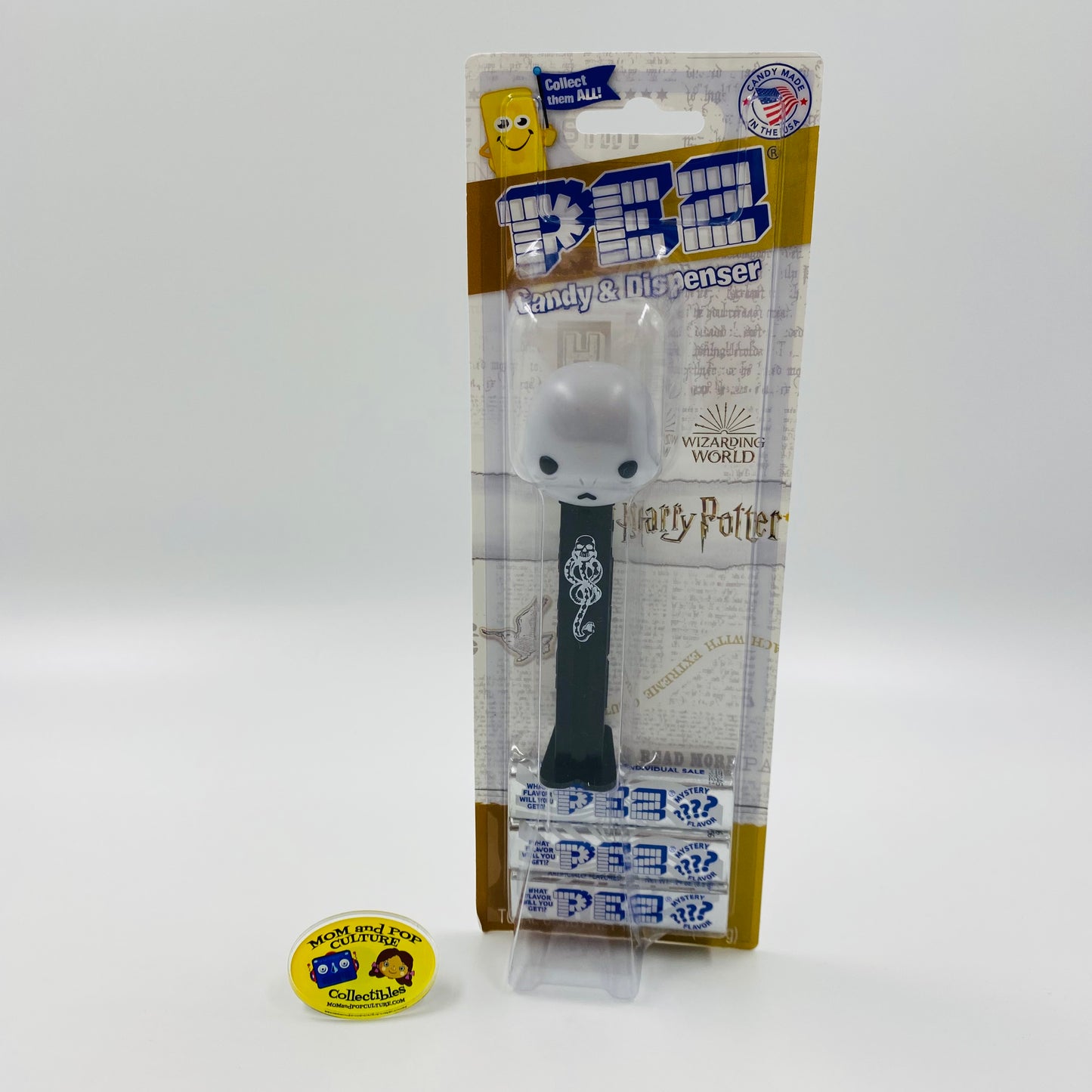 Harry Potter Lord Voldemort PEZ dispenser (2021) carded 7.5 China