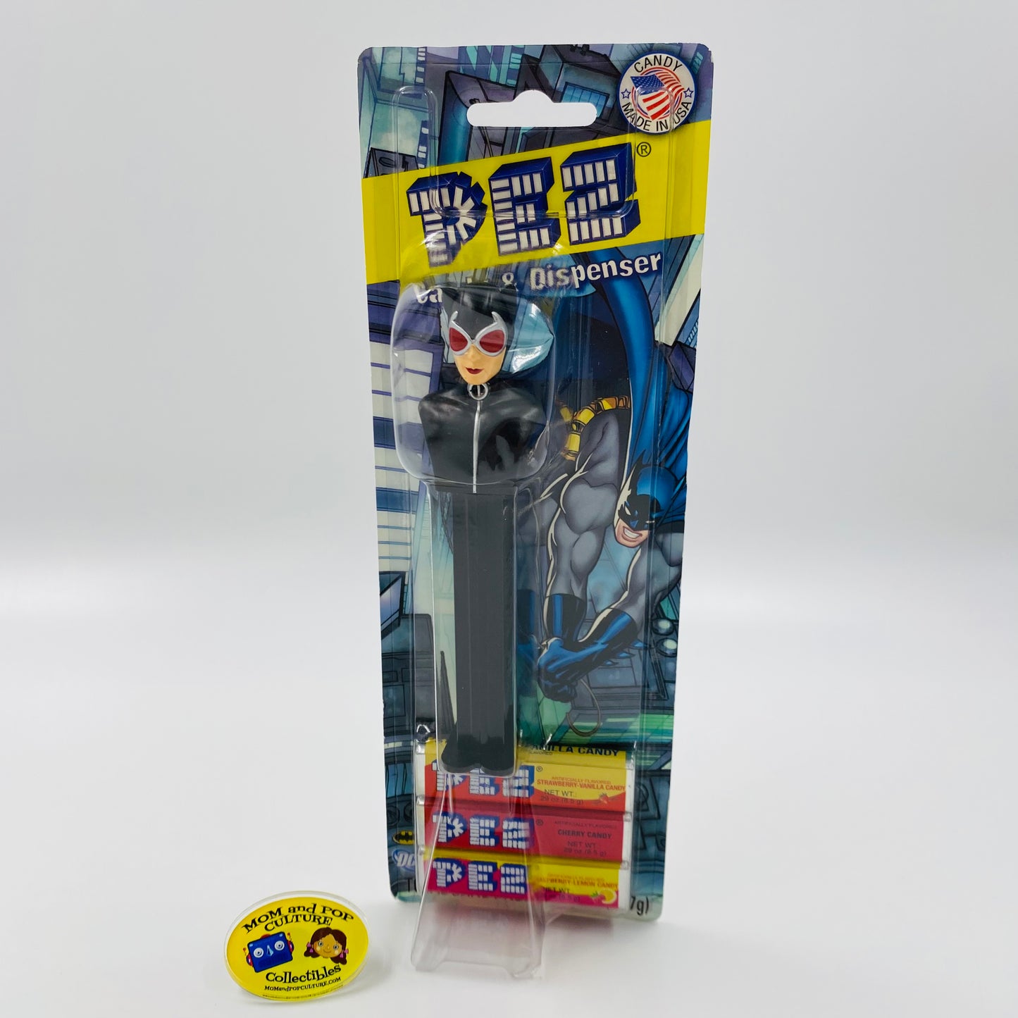 DC Catwoman Pez dispenser (2012) carded 7.5 China
