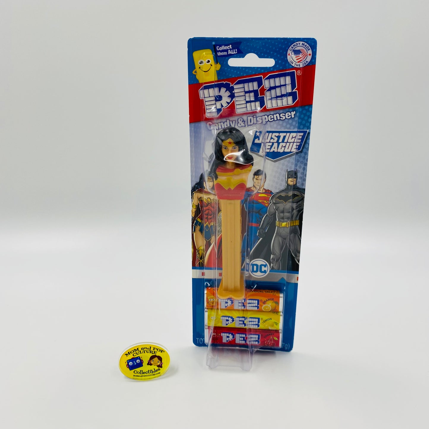 DC Justice League Wonder Woman Pez dispenser (2020) carded 7.5 China