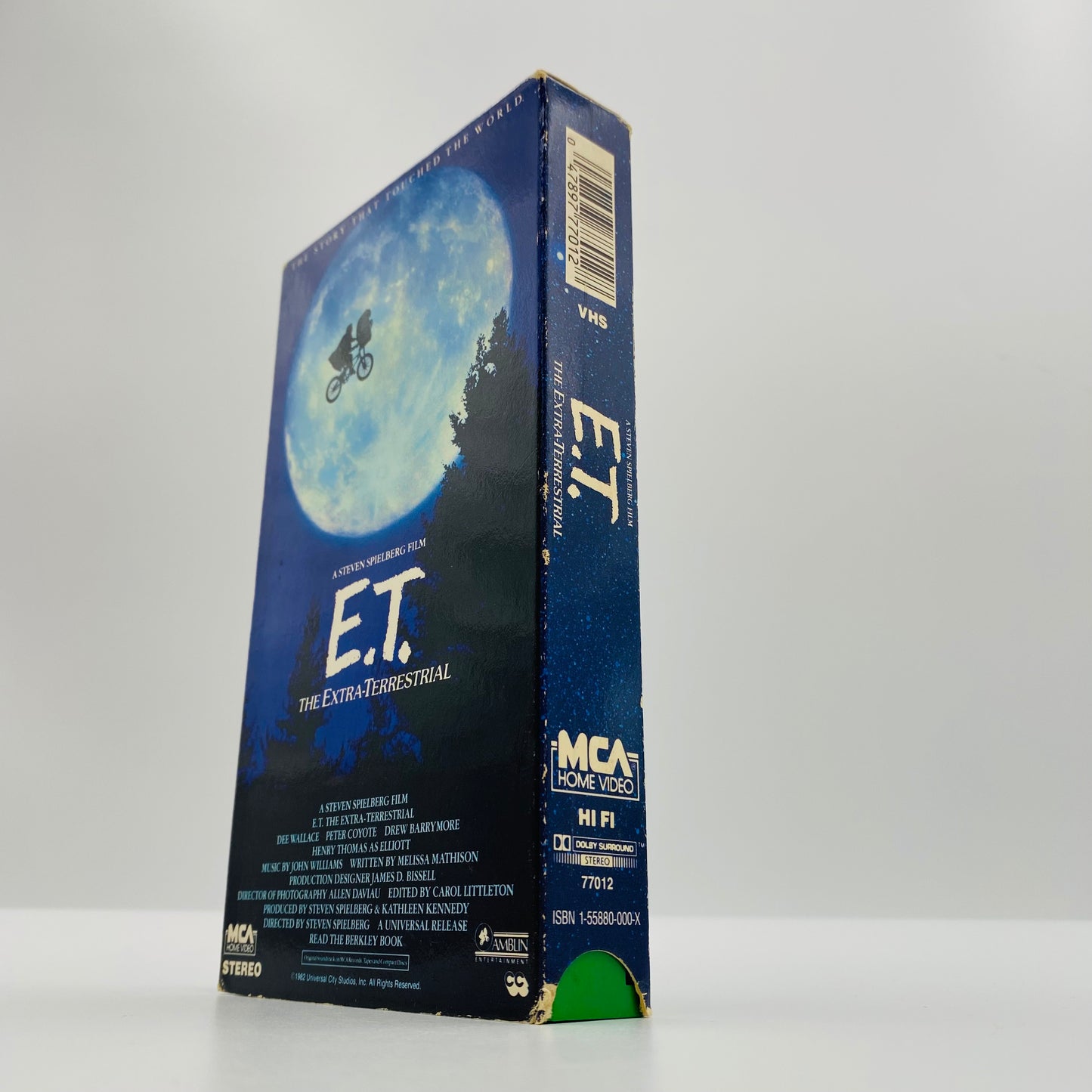 E.T. The Extra Terrestrial VHS tape (1988) MCA Home Video