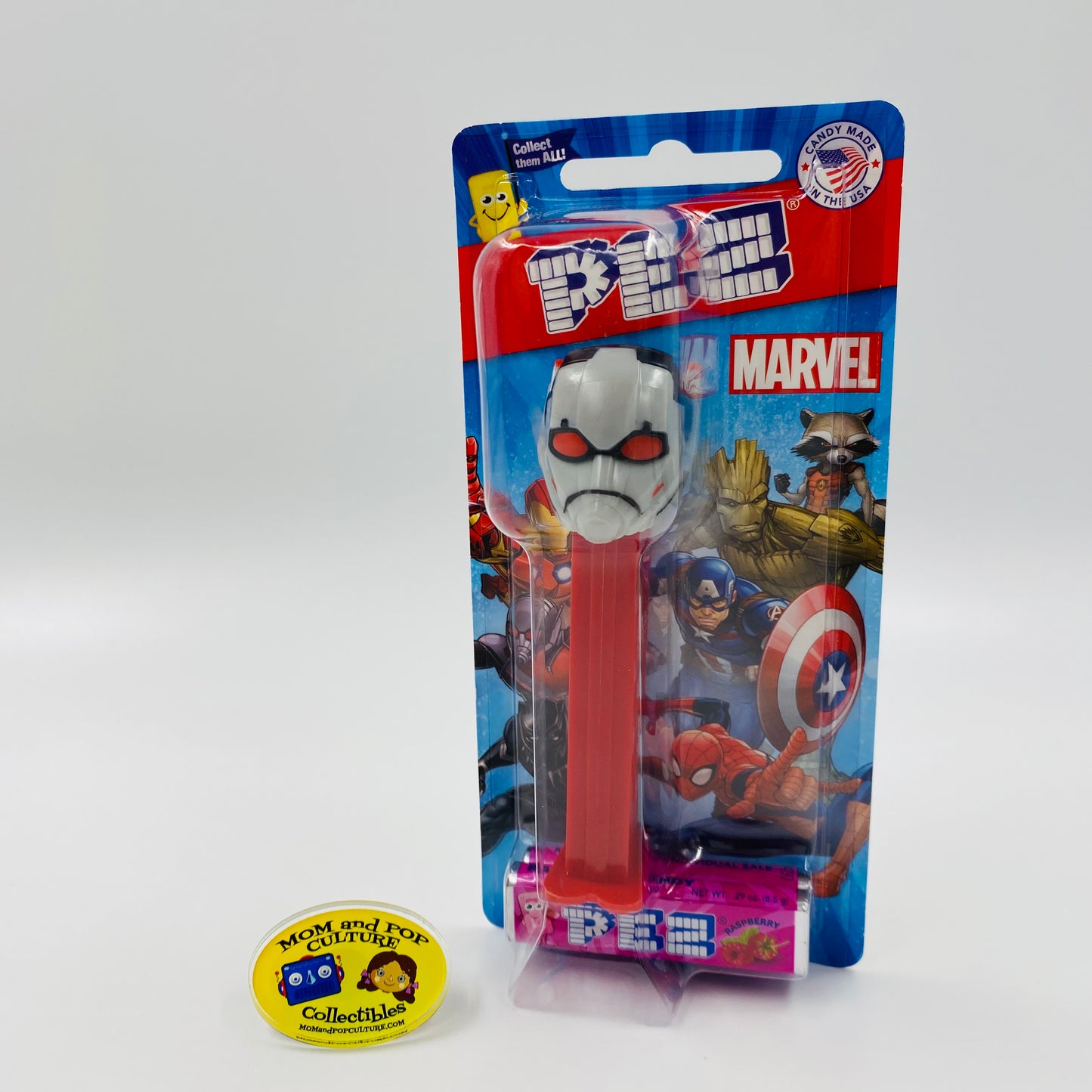 Marvel Ant-Man PEZ dispenser (2018) short card 7.5 China