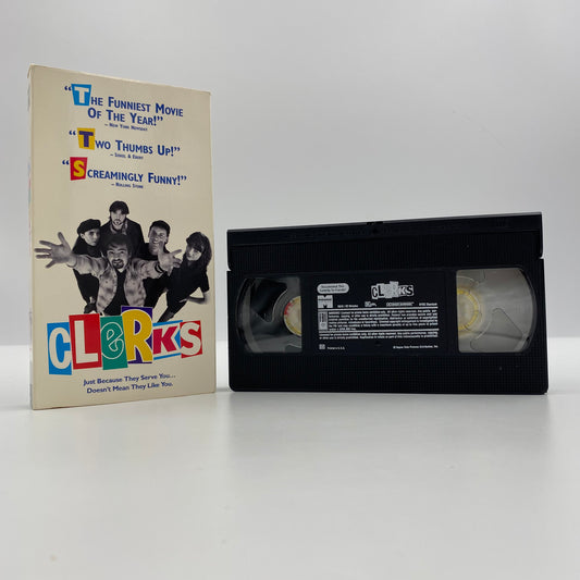 Clerks VHS tape (1995) Miramax Home Entertainment