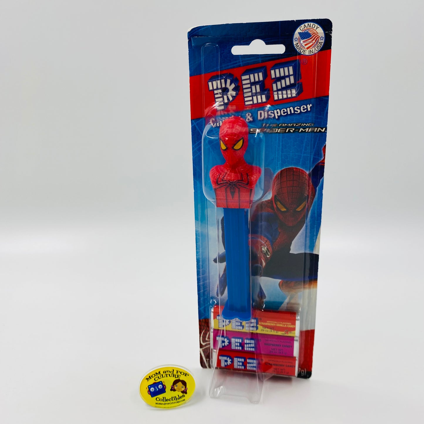 Marvel Amazing Spider-Man Pez dispenser (2012) carded 7.5 China