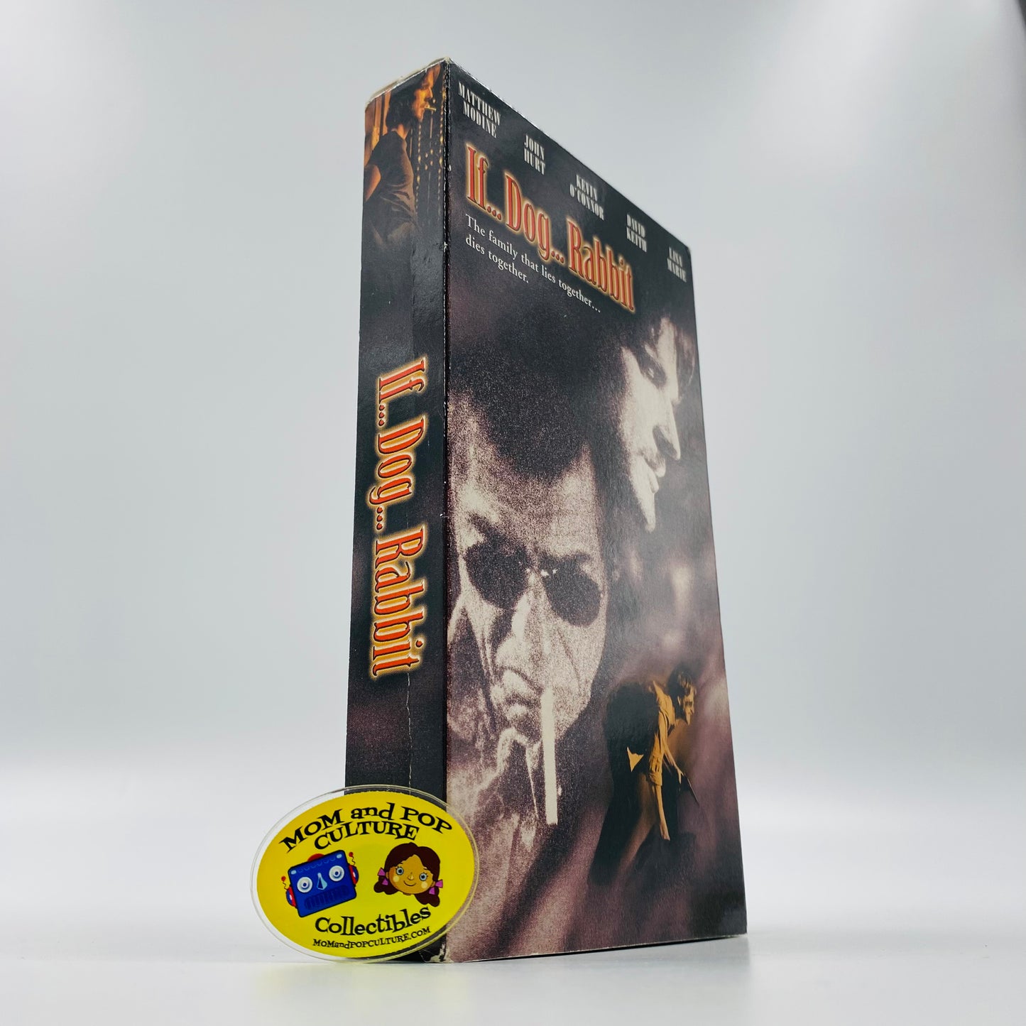 If…Dog…Rabbit VHS tape (1999)