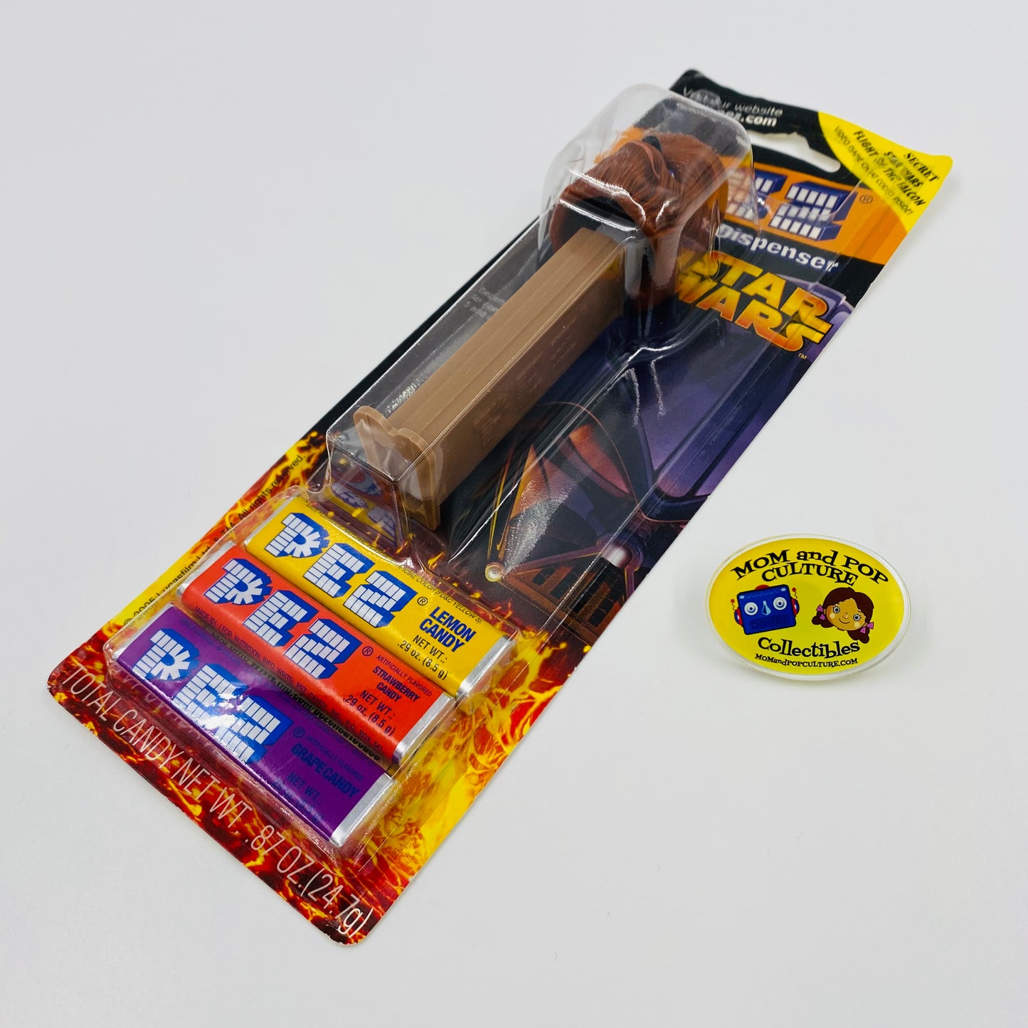 Star Wars Chewbacca PEZ dispenser (2005) carded 5.9 China
