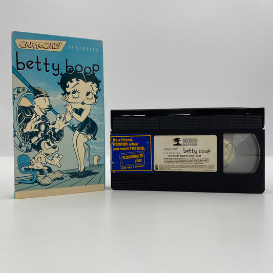 Cartoonies featuring Betty Boop VHS tape (1989) Republic Pictures Home Video