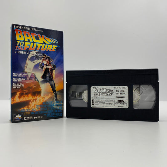 Back to the Future VHS tape (1995) MCA Universal Home Video