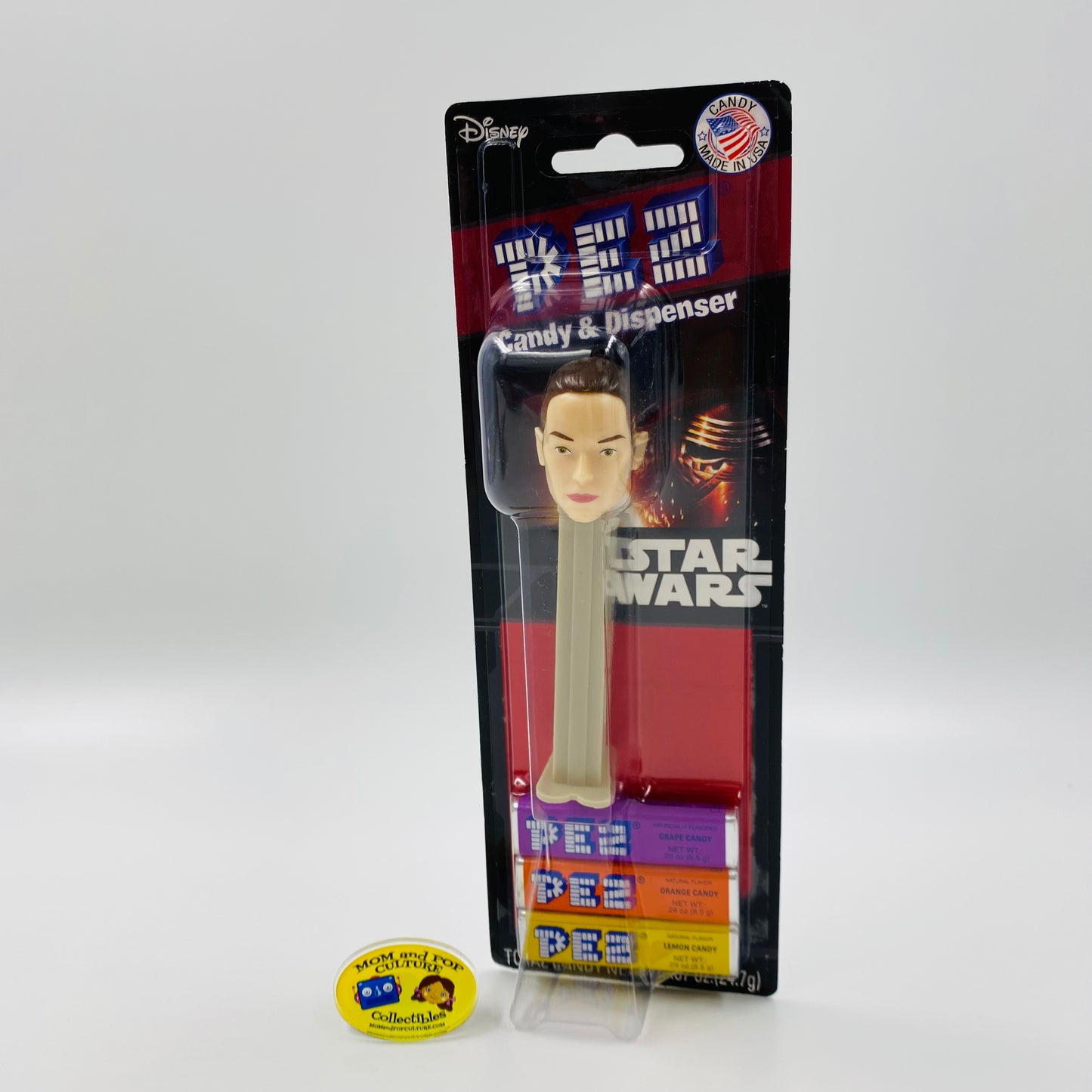 Star Wars Rey PEZ dispenser (2017) carded 7.5 China