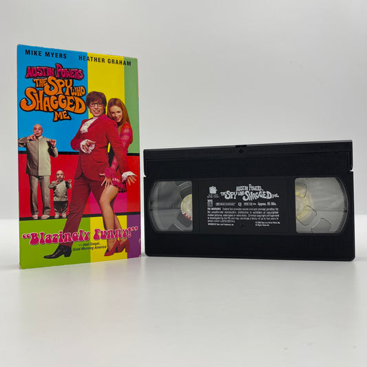 Austin Powers The Spy Who Shagged Me VHS tape (1999) New Line Home Video