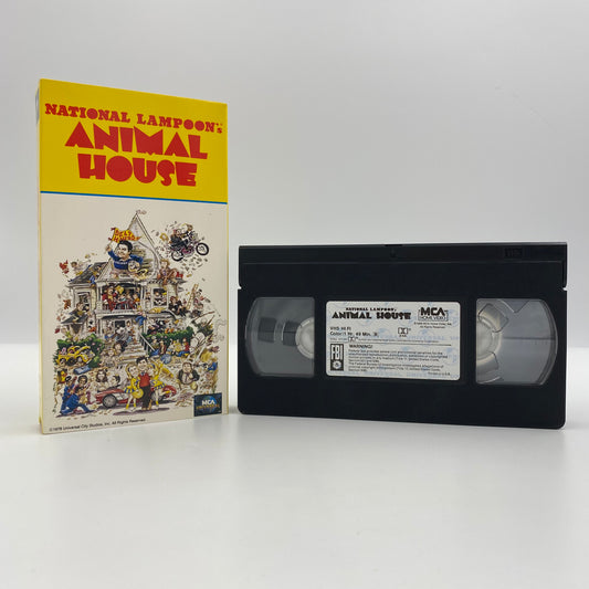 Animal House VHS tape (1990) MCA Universal Home Video