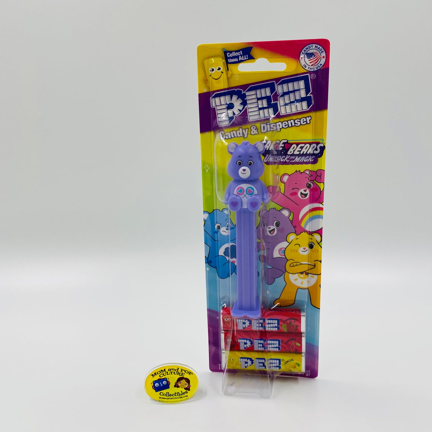 Care Bears Share Bear PEZ dispenser (2022) carded 7.5 China