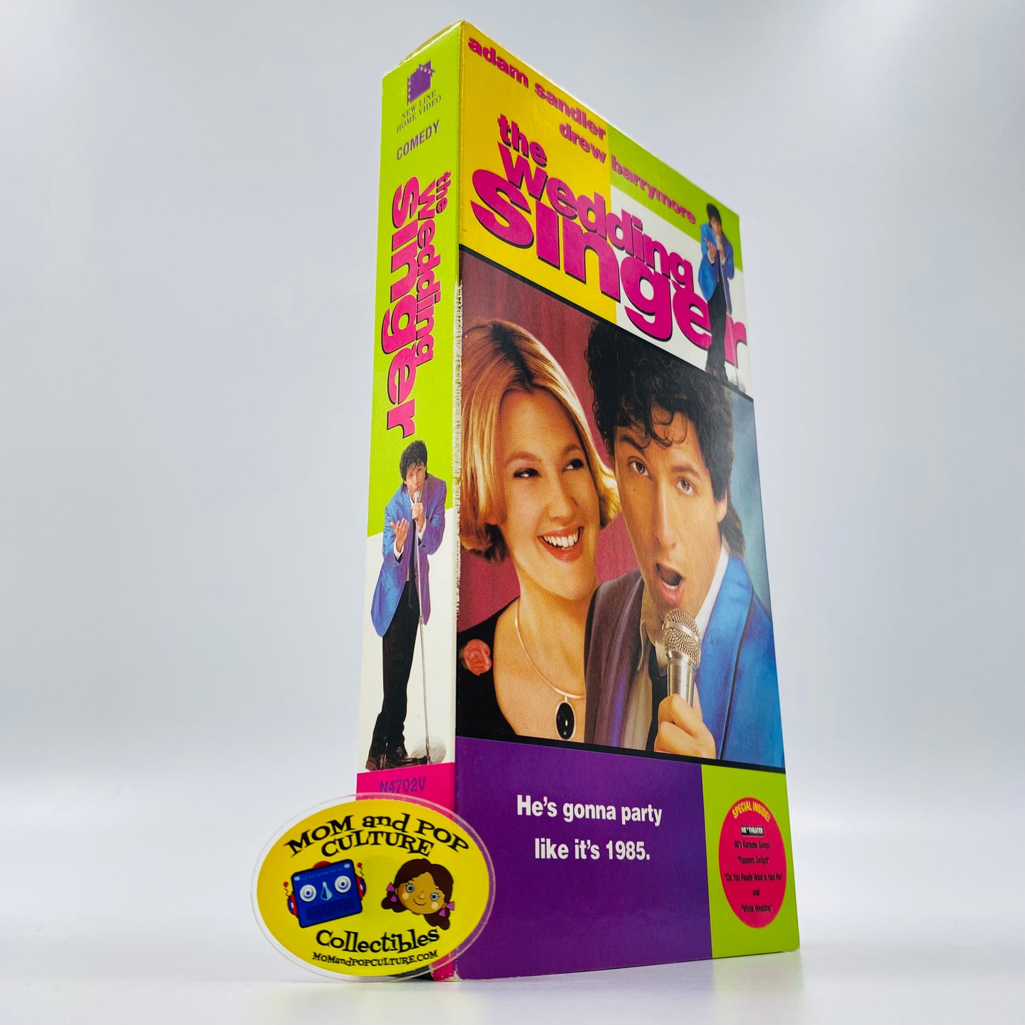 The Wedding Singer VHS tape (1998) New Line Home Video