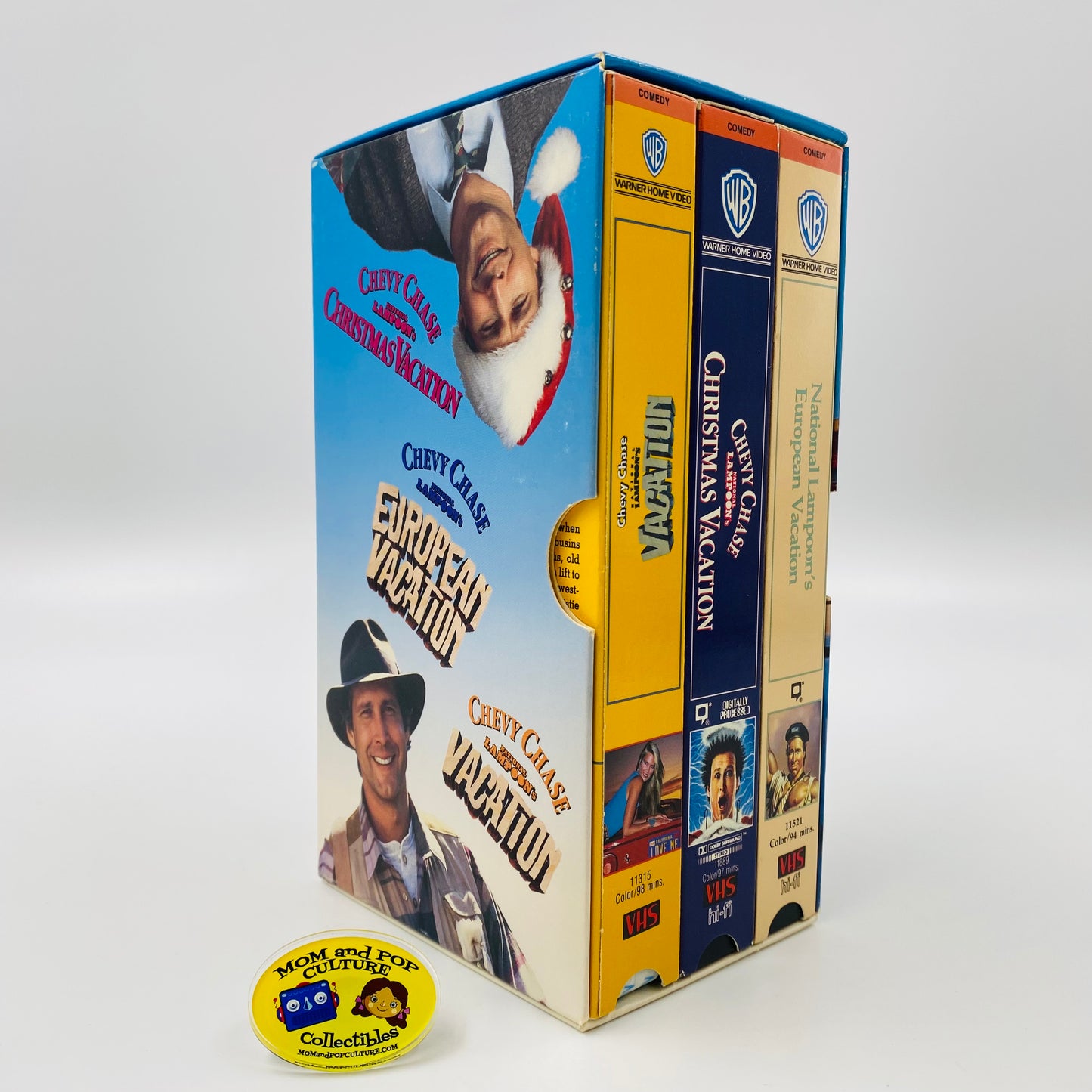 Vacation, European Vacation & Christmas Vacation VHS tape box set (1991) Warner Home Video