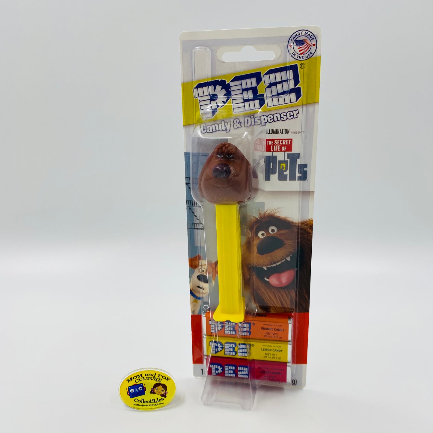 Secret Life of Pets Duke PEZ dispenser (2016) carded 7.5 China