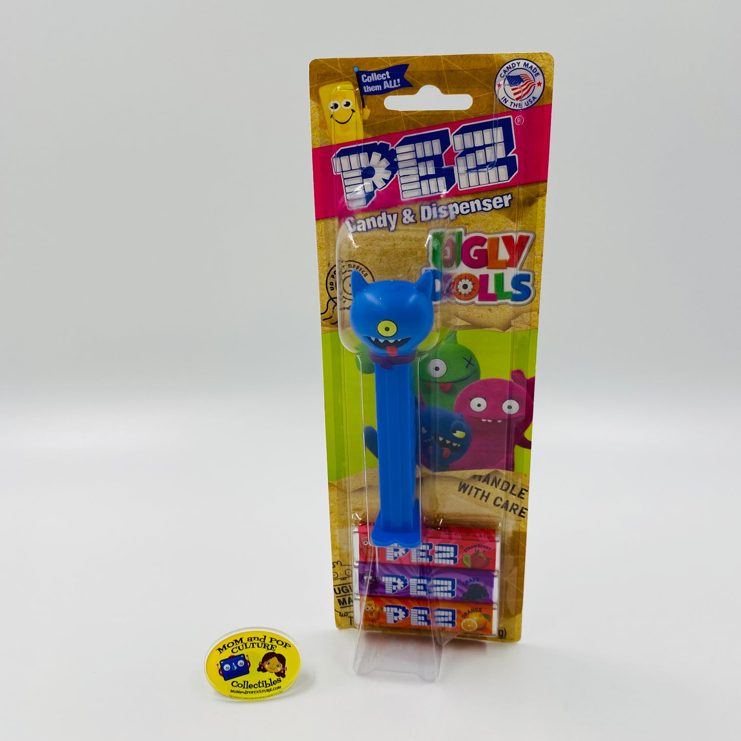 Ugly Dolls Ugly Dog PEZ dispenser (2019) carded 7.5 China