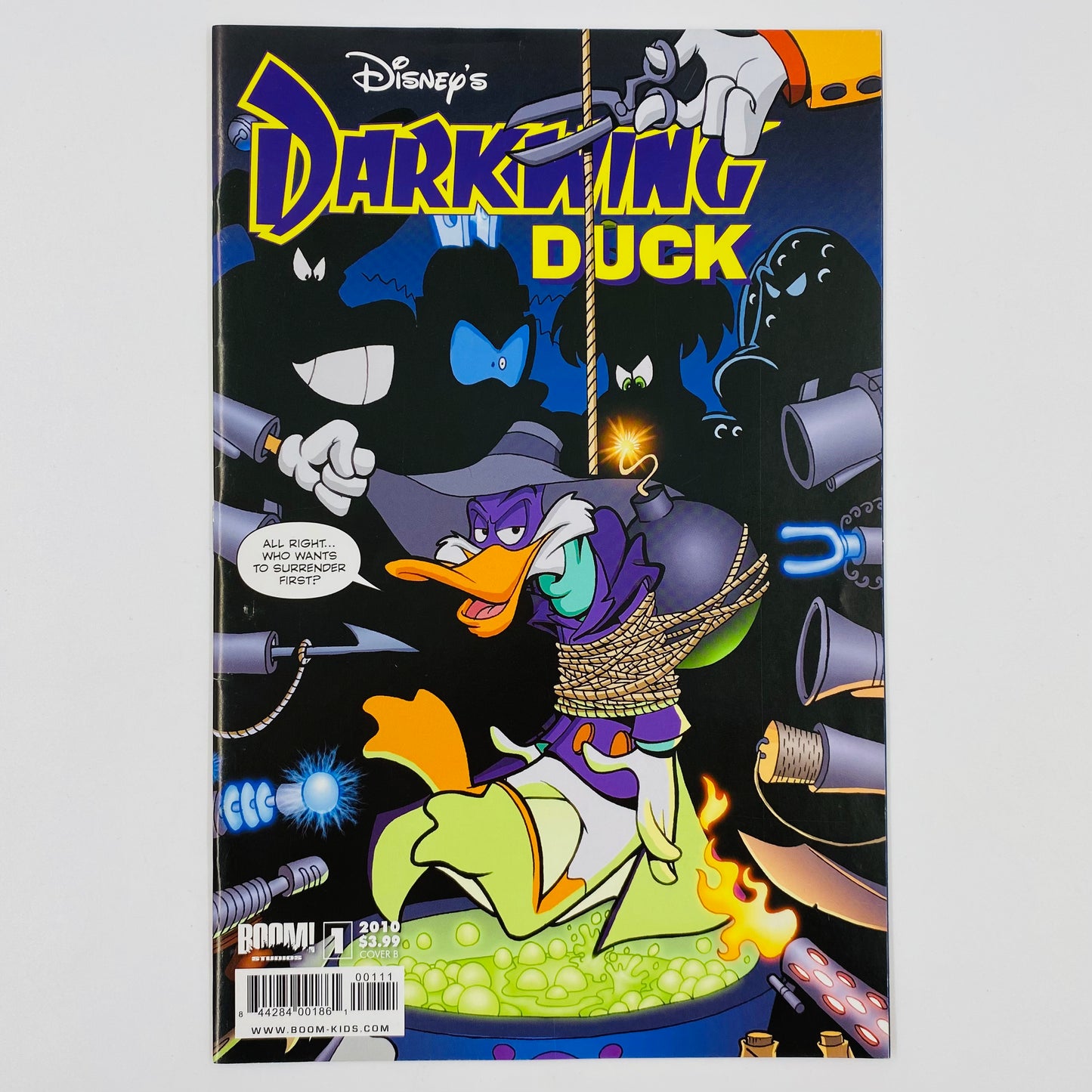 Darkwing Duck #1B, #2A, #3B, #4A (2010) BOOM!