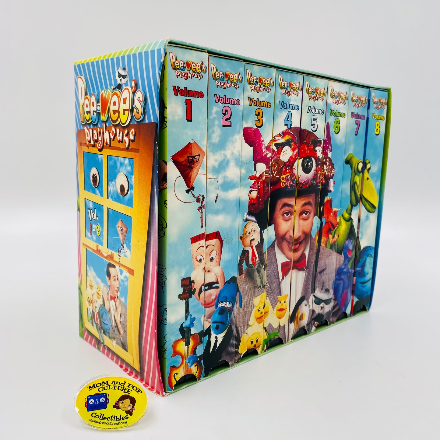 Pee Wee’s Playhouse Vol. 1-8 VHS tape box set (1996) MGM/UA Home Video