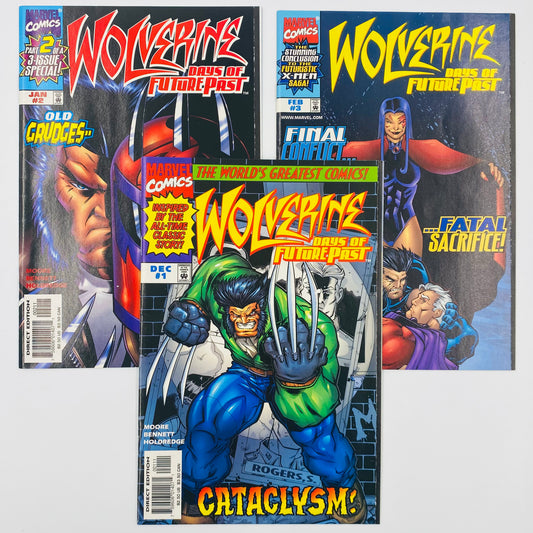 Wolverine Days of Future Past #1-3 (1997-1998) Marvel