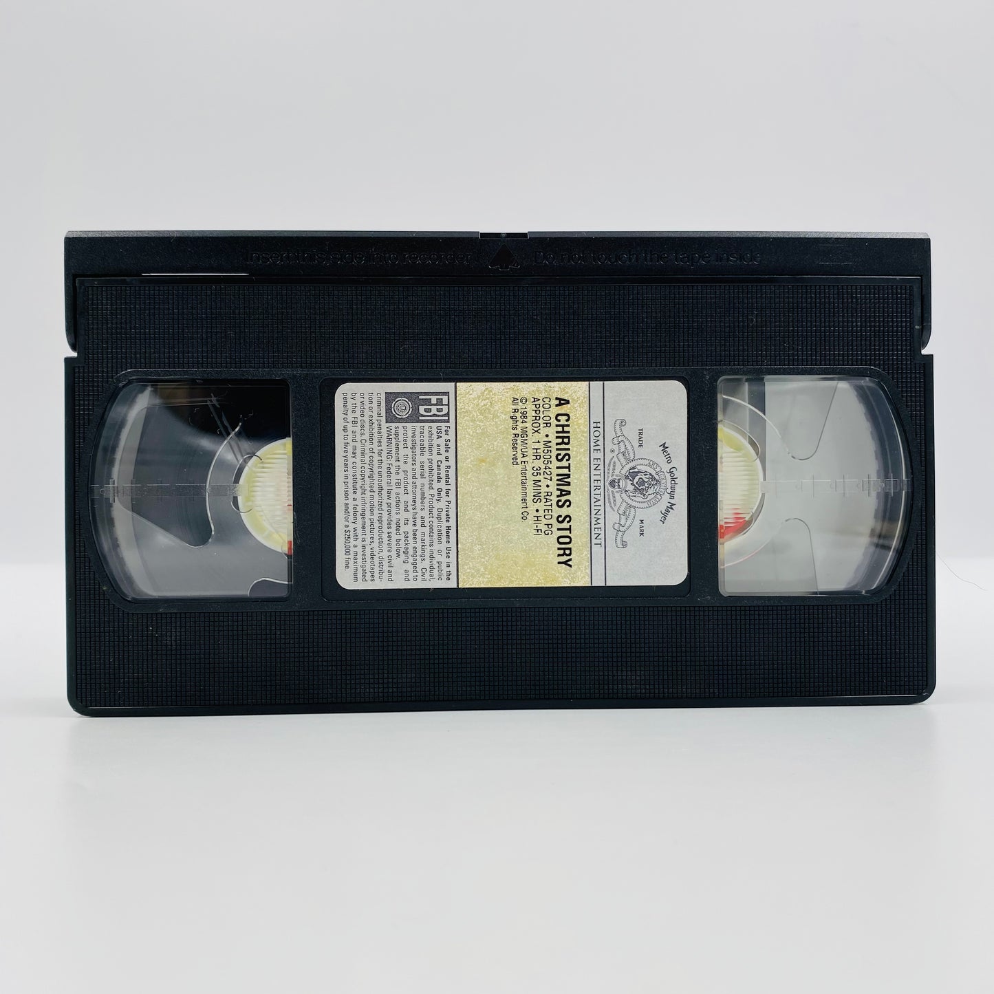 A Christmas Story VHS tape (1998) Metro Goldwyn Mayer Home Entertainment