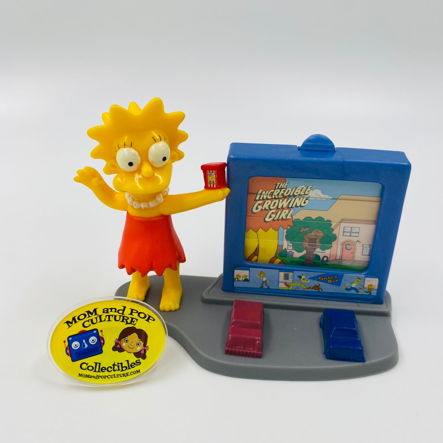 The Simpsons Creepy Classics Lisa Simpson Burger King Kids' Meals toy (2002) loose