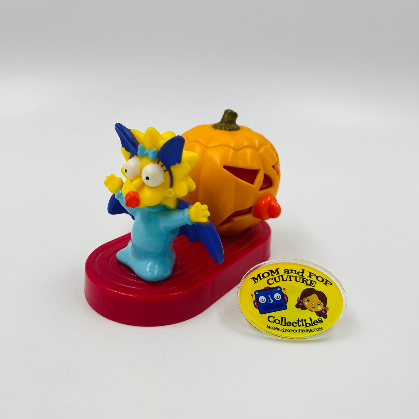 The Simpsons Spooky Light-Ups Maggie Simpson Burger King Kids' Meals toy (2001) loose