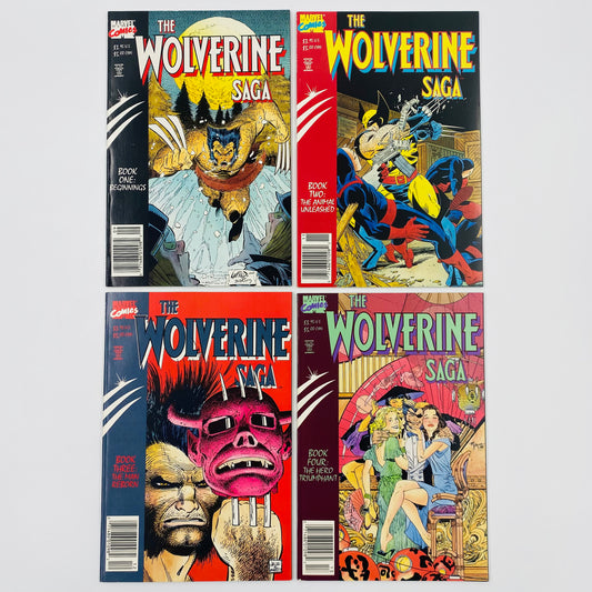 Wolverine Saga (1989) Marvel #1-4