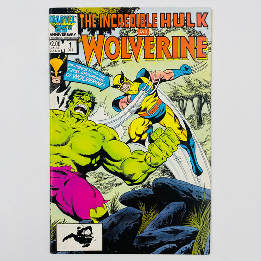 Incredible Hulk and Wolverine (1986) Marvel