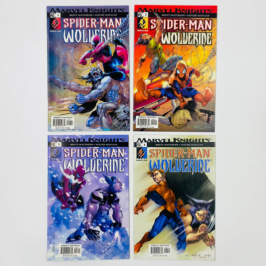 Spider-Man Wolverine #1-4 (2003) Marvel Knights