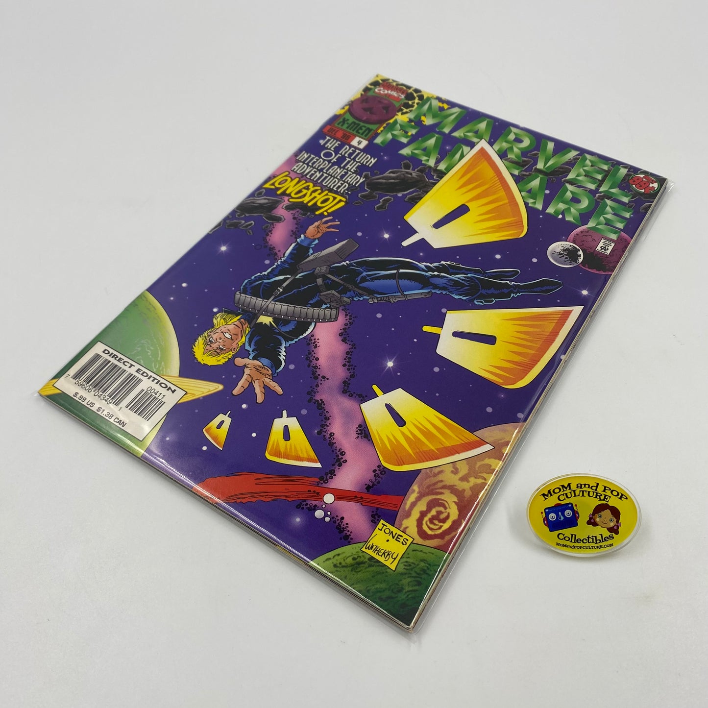 M&PC Marvel Comic Book FUN PACK: Longshot