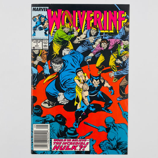 Wolverine #7 “Mr. Fixit Comes to Town!" (1989) Marvel