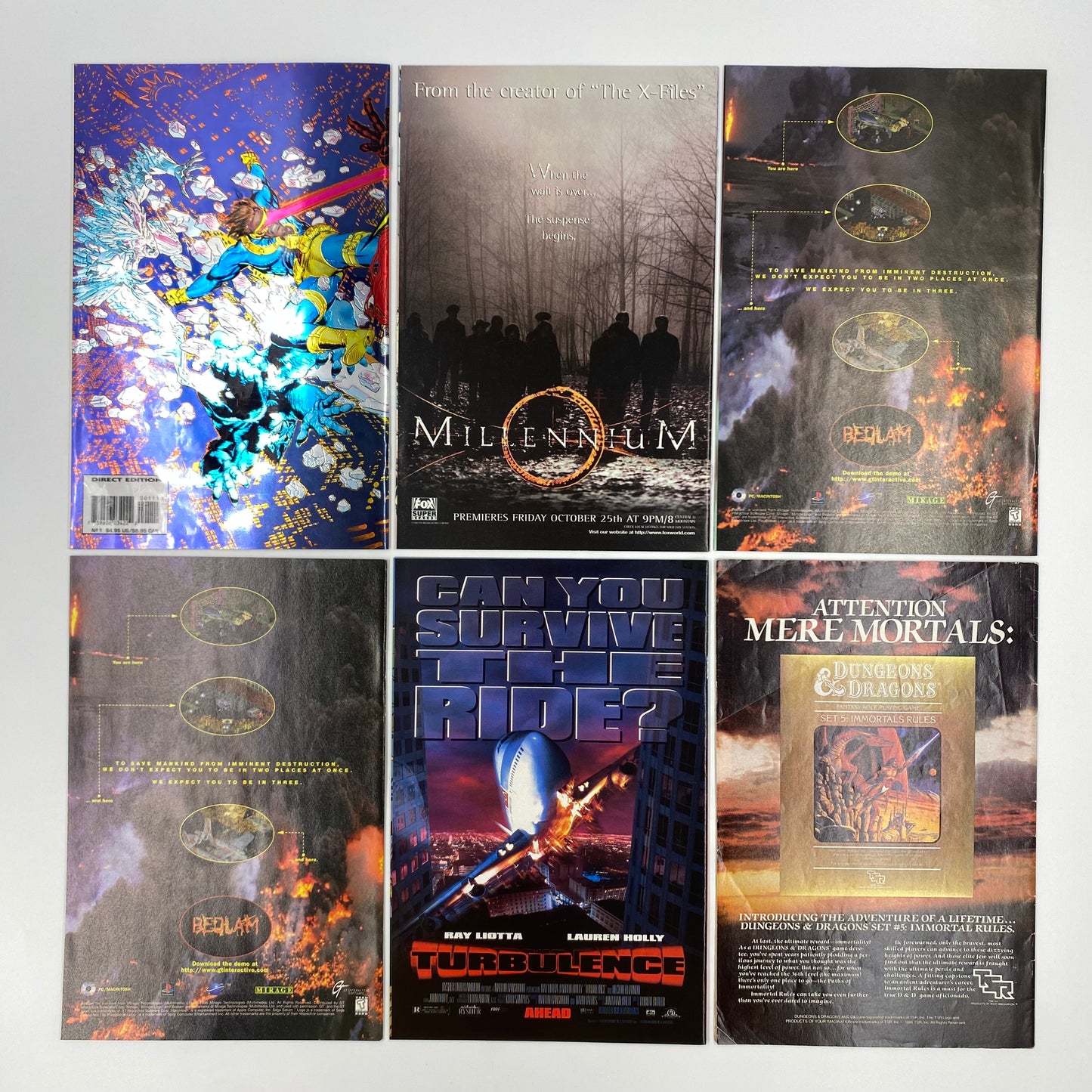 M&PC Marvel Comic Book MEGA FUN PACK: Sabretooth