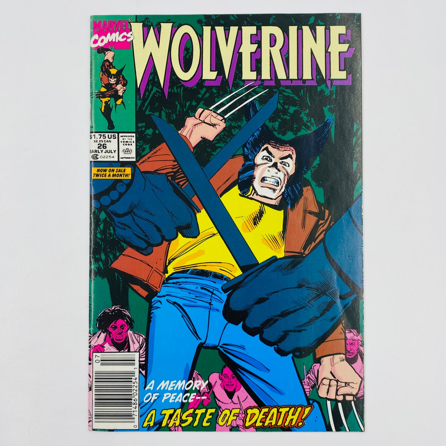 Wolverine #24-26 “Snow Blind!” “Heir Aid!” “Memory of Peace!” (1990) Marvel